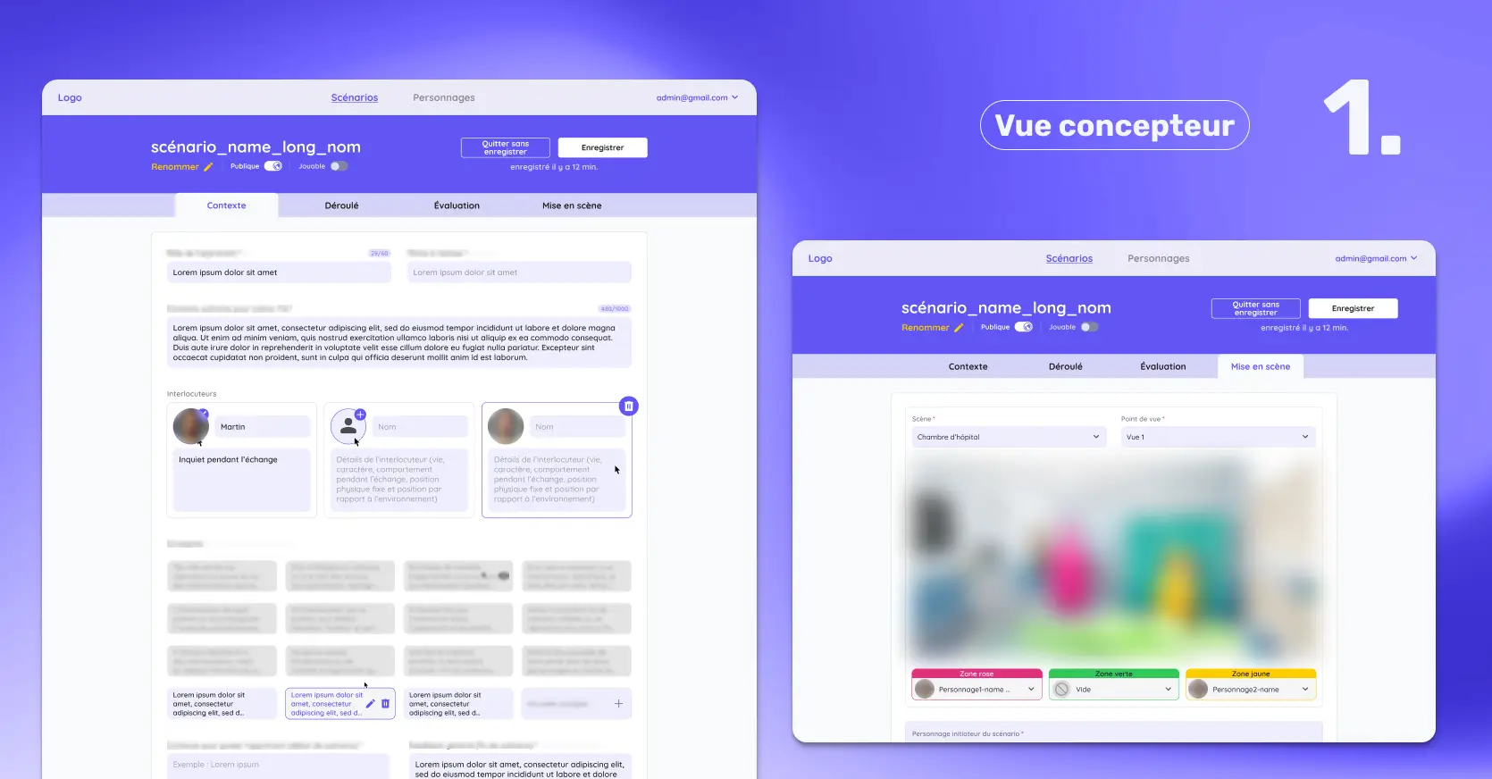 vue concepteur du produit